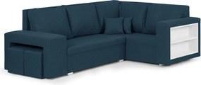 MODO3 Kinyitható sarokkanapé Sötétkék
