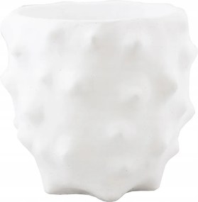 Krita Virágtartó beton fehér átm. 16cm