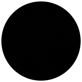 Fekete edzett üveg dohányzóasztal 40 cm