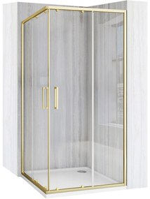 Zuhanykabin Rea City 90x90 Brush Gold