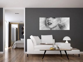 Kép - Marilyn Monroe portréja (120x50 cm)