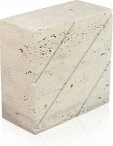 Könyvtámasz Otthoni dekoráció Modern Természetes Kő Travertin