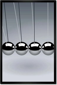 Poszterek keretben 40x60 Newton inga