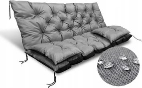 Kerti párna szett 120x60x50 cm padra Vízálló Különböző színek