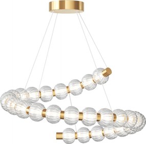 Maytoni glamour modern függeszték amulet átlátszó arany mymod555pl-l35g3k