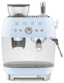 SMEG ŐRLŐVEL KOMBINÁLT ESPRESSO KÁVÉFŐZŐ, világoskék