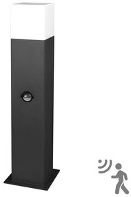 Kültéri lámpa NEW YORK szenzorral 1xE27/12W/230V IP44 44 cm antracit