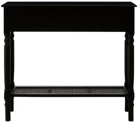 Fekete konzolasztal 33x91 cm Heritage – Premier Housewares