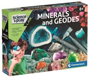 Ásványok és geódák Science tudományos szett Clementoni