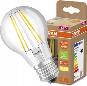 Led izzó A60 E27 7,2W 100W 3000K 211lm/W Osram