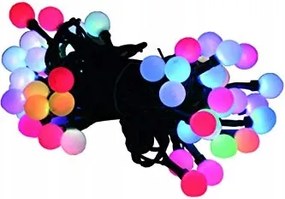 50x led lánc 4,9m fehér színes Led golyók