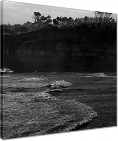 Vászonkép 40x40 Tengerpart sziklákkal Indonézia