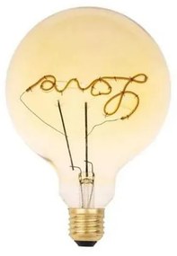 LED Izzó FILAMENT VINTAGE LOVE G125 E27/2W/230V 2000K