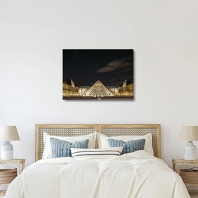 Kép - Louvre éjjel (70x50 cm)