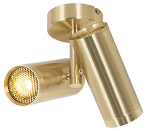 Design spotlámpa arany állítható 2-lámpás - Scopio Honey