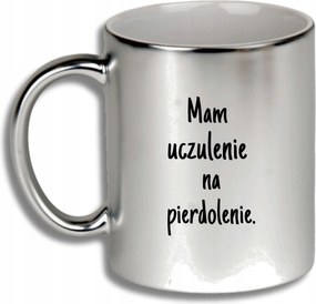 Ezüst Bögre Ajándék Különböző Alkalmakra Allergiás Vagyok