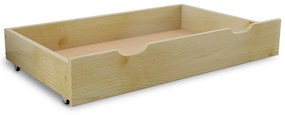 Ágyneműtartó fiók 98 cm, fenyőfa