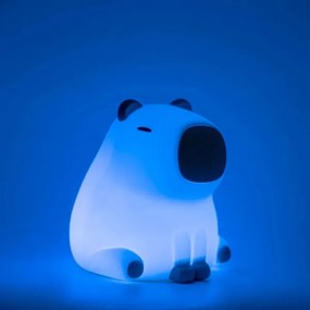 LED RGBW Dimmelhető gyermek lámpa LED/1W/5V USB 1200 mAh kapibara