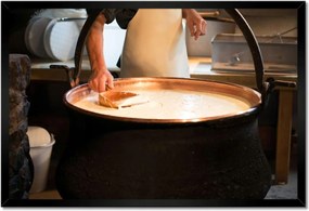 Poszterek keretben 60x40 Svájci sajt