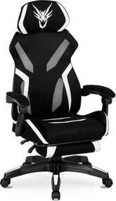 Gaming forgószék fekete/fehér színben MAXIMO