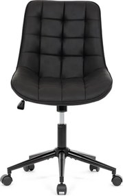 Forgószék állítható magassággal, fekete kárpittal. KA-V3120 BK3