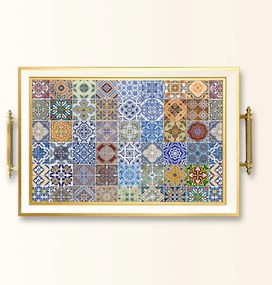 Üveg tálca, 38×24 cm – TPB9894