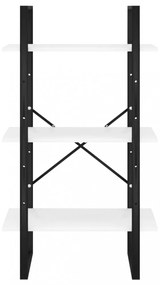 fehér forgácslap tárolópolc 60 x 30 x 105 cm