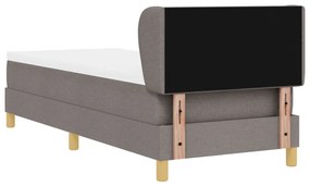 Rugós Ágy Matrac Kávébarna 80x200 cm Szövet