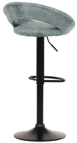 Kék Szövet Bárszék. AUB-822 BLUE4