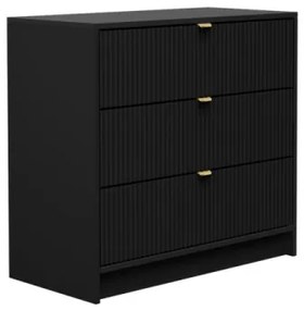 Szekrény TIRENO 75x80 cm fekete