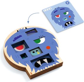 Logikai játék - Szörnyűlködés - Crazy faces