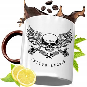 Bordó Bögre Tetováló Születésnapra Ajándék fényképes nyomtatással