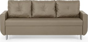 Háromszemélyes kinyitható kanapé ROT Szürke