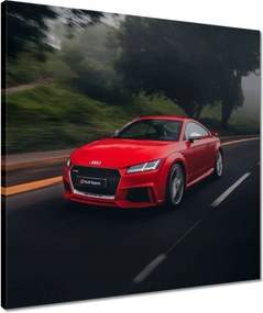 Vászonkép 50x50 Piros Audi Autó