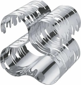 Alessi Bark Acél bortartó állvány Ezüst polírozott