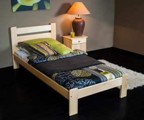 AMI nábytek Fenyőfa ágy Eliza 90x200 cm fenyő