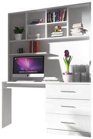 PC asztal Paradisa PD03 (fehér + fényes fehér) . 1104574