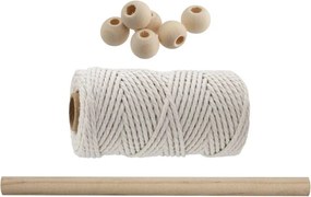 Makramé készítő Craft kreatív szett, fali dekoráció