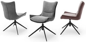 ZAIRA szék, 2 db, antracit