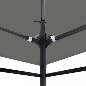 bézs pavilon tetőponyva 310 g/m² 4 x 3 m