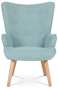 Kék Szövet U‑Fotel. AK-302 BLUE2