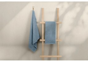 Kék pamut törölköző és fürdőlepedő készlet 2 db-os - Foutastic