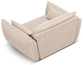 Bézs fotel Vanda – Mazzini Sofas