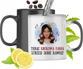 Mágikus Bögre Hani Fekete Színváltós, fényképes nyomattal