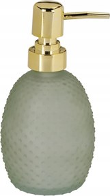 Fürdőszobai folyékony szappan adagoló üveg vegyes színek 350ml 1db