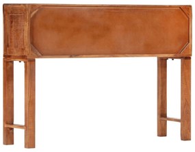 nyers tömör akácfa tálalóasztal 120x32x80 cm