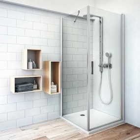 Oldalsó paraván a zuhanyajtóhoz 90 cm Roth Tower Line 725-9000000-00-02