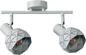 Italux modern skandináv spot lámpa harley fehér itxspl-3480-2-w