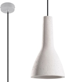 Sollux Lighting Empoli függőlámpa 1x60 W szürke/hamvas SL.0280