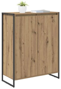 Cipőszekrény tárolóval Művészi tölgy 79 x 36 x 100 cm Faanyag